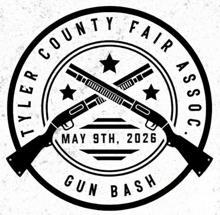 Tyler County Fair Association Gun Bash May 9th 2025 Logo
