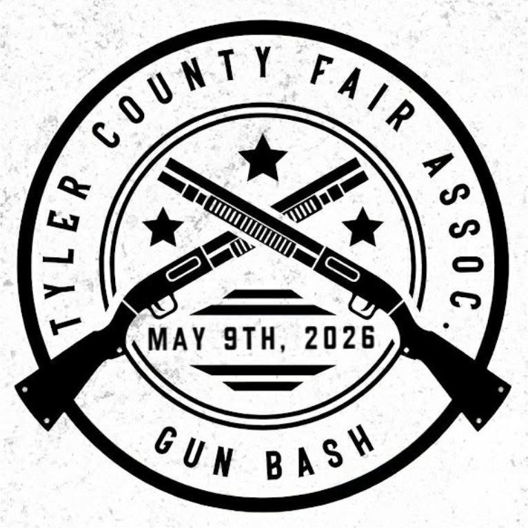 Tyler County Fair Association Gun Bash May 9th 2025 Logo